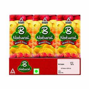 B Natural - Sixers Pack Mixed Fruit Juice (200 ml) ( Pack of 6)
